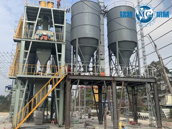 干粉砂漿設(shè)備如何正確投放物料，順序不能亂